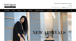 Desktop Screenshot of intrigueonline.com