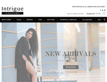 Tablet Screenshot of intrigueonline.com